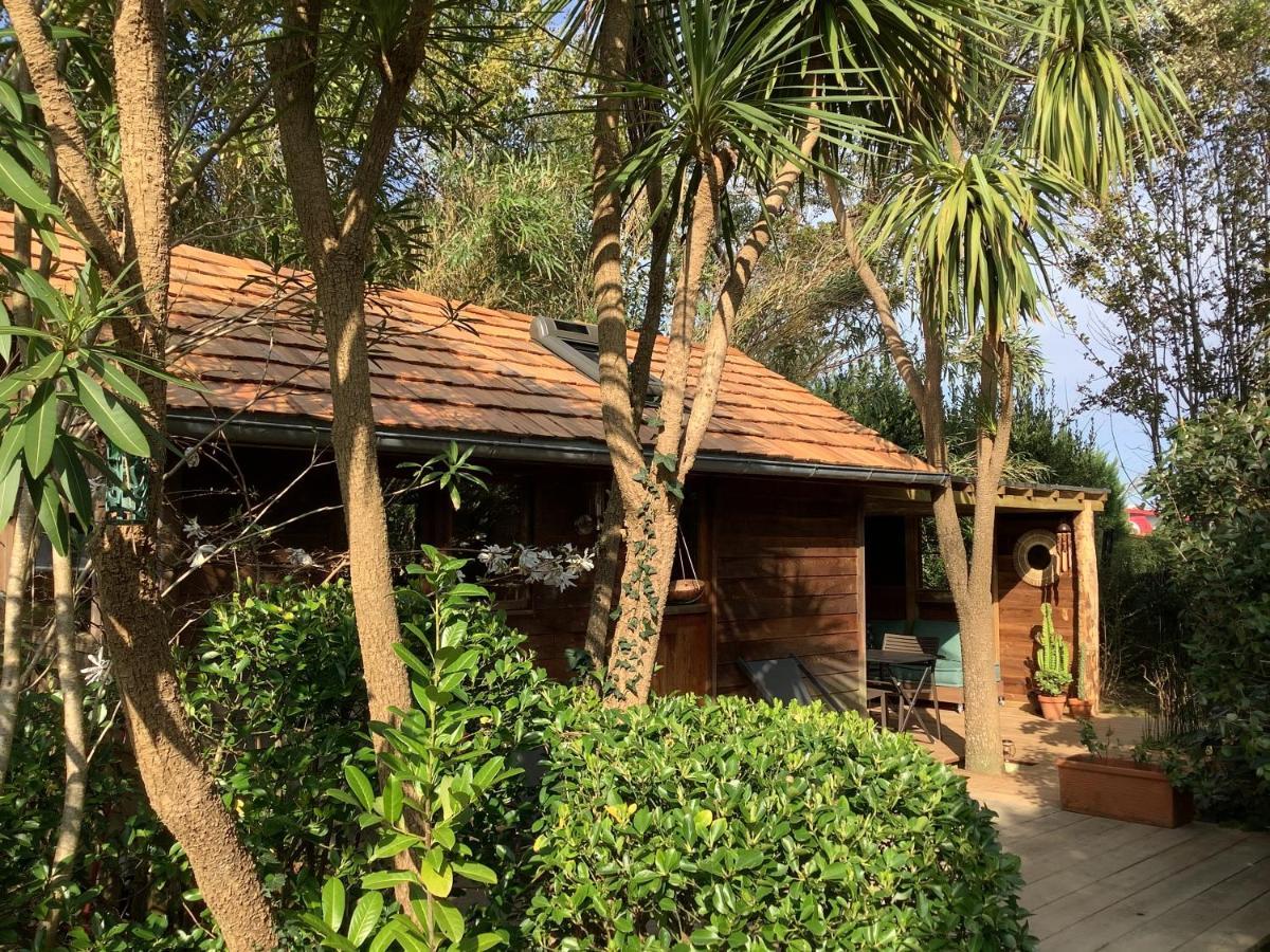 La Cabane D'Arbolateia Piscine & Spa Бидар Экстерьер фото