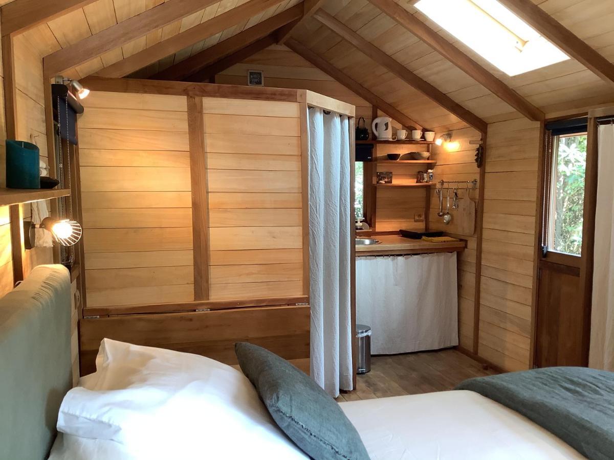 La Cabane D'Arbolateia Piscine & Spa Бидар Экстерьер фото