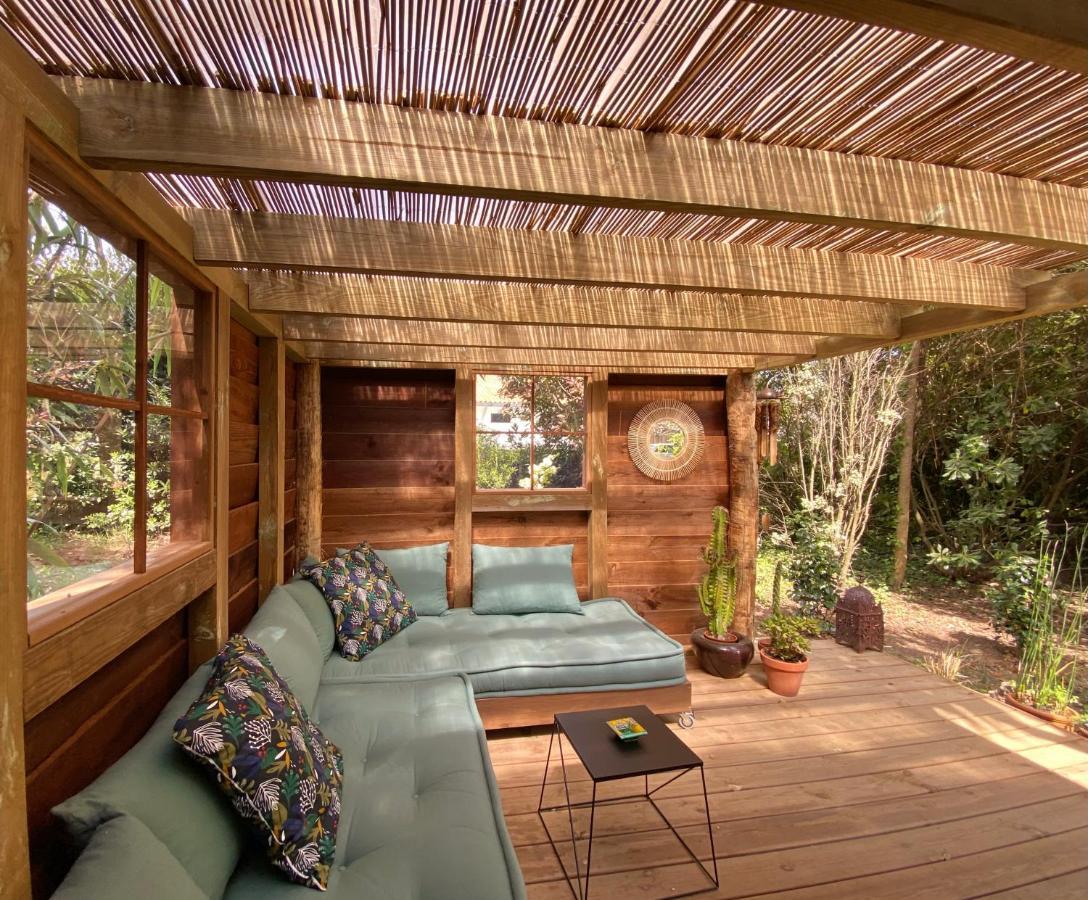 La Cabane D'Arbolateia Piscine & Spa Бидар Экстерьер фото