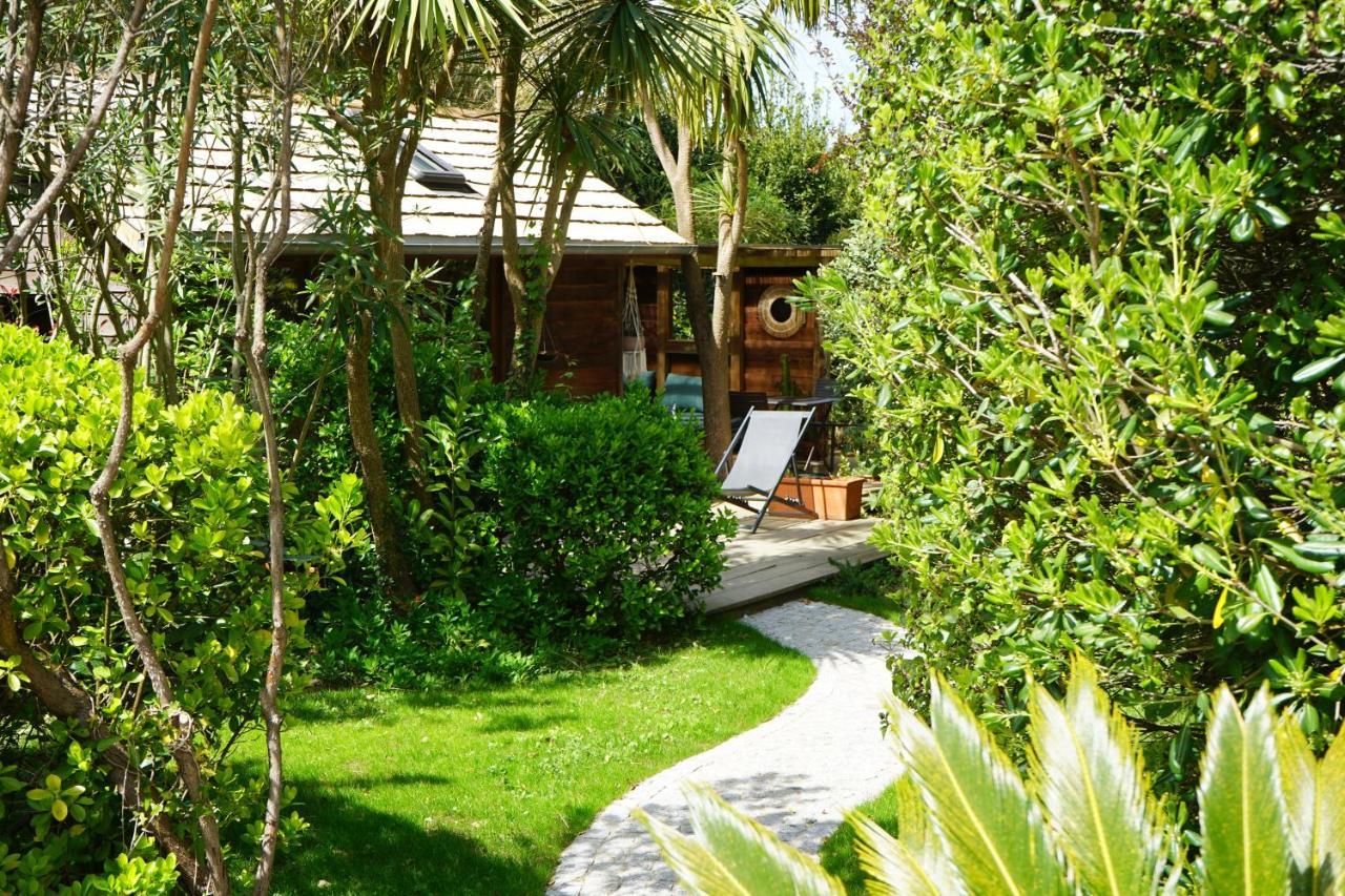 La Cabane D'Arbolateia Piscine & Spa Бидар Экстерьер фото